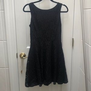 Black lace dress 👗